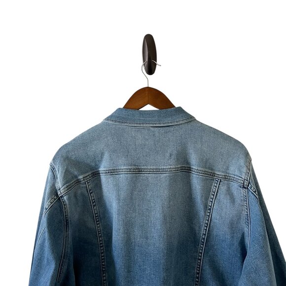 Calvin Klein NEW Classic Trucker Jacket Size 2X - Picture 10 of 14